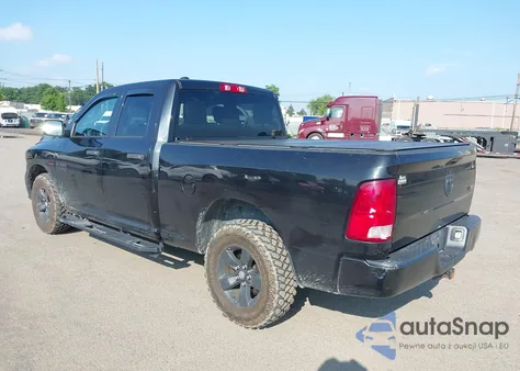 2018 Ram 1500 Express 4X4 6'4 Box from USA, damaged, VIN 1C6RR7FG3JS351413